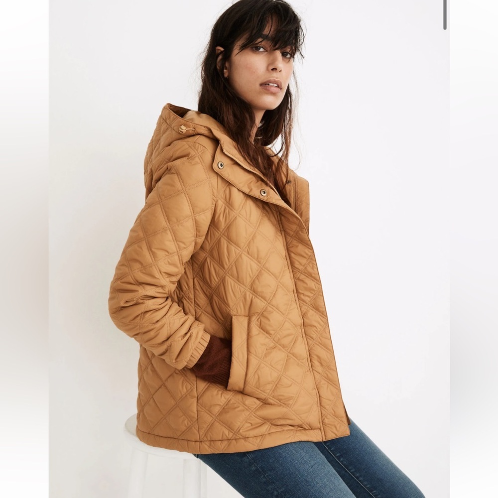 Madewell Airpuff Quilted Packable Puffer Jacket
